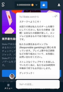 ステークカジノ 必要な情報を入力5