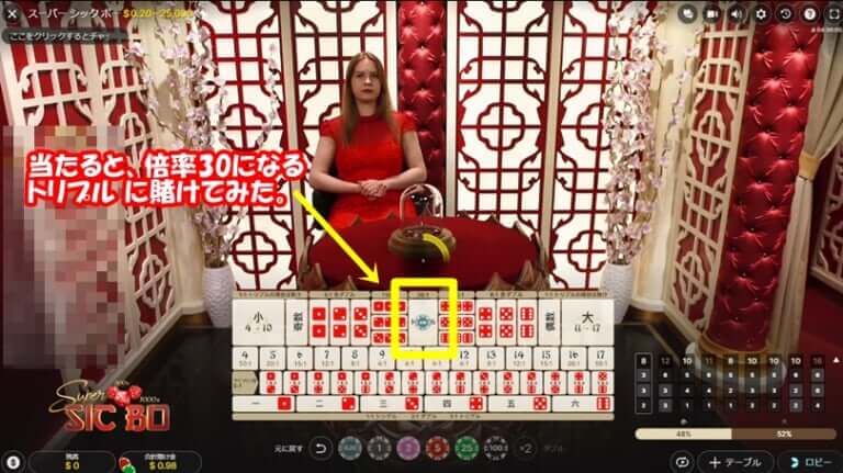 シックポー　ベット