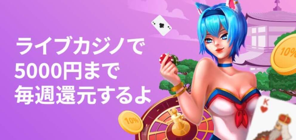 賭けっ子リンリンのキャッシュバックボーナス