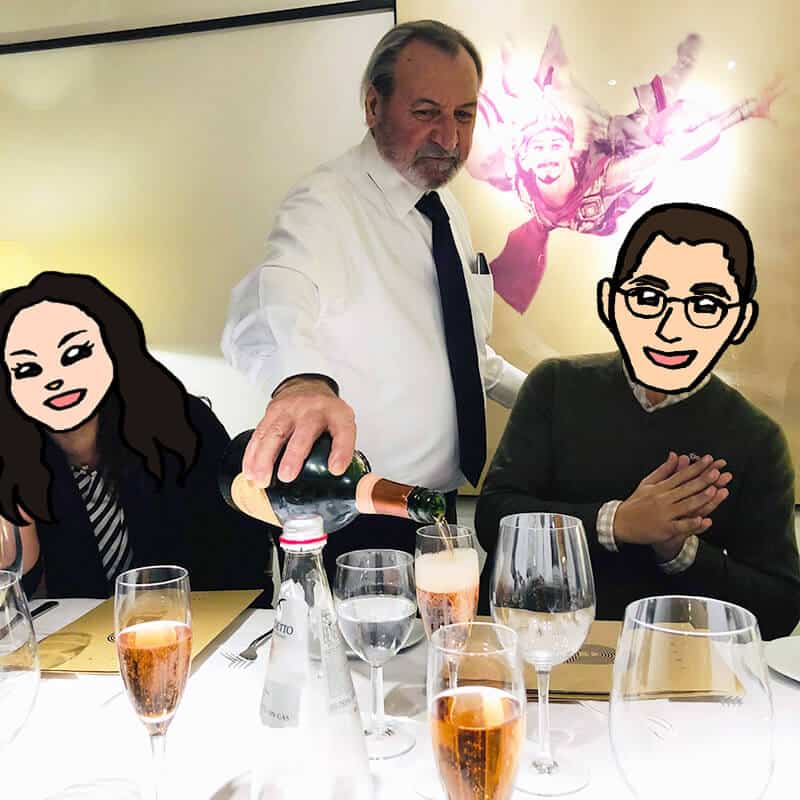 カジノシークレット インタビュー 会食の様子