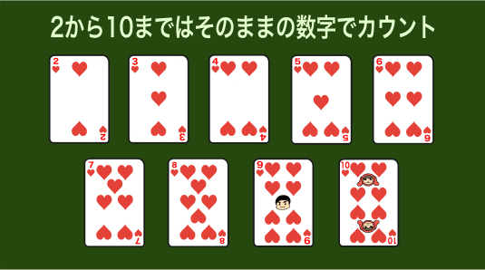 トランプ2から10
