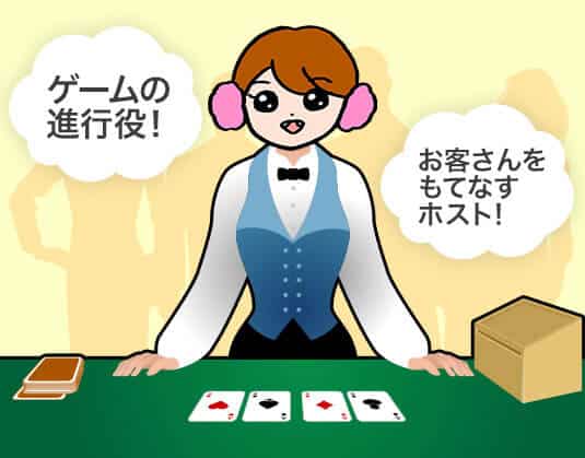 カジノディーラーとはどんな仕事?
