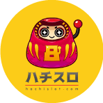 ハチスロ ロゴ