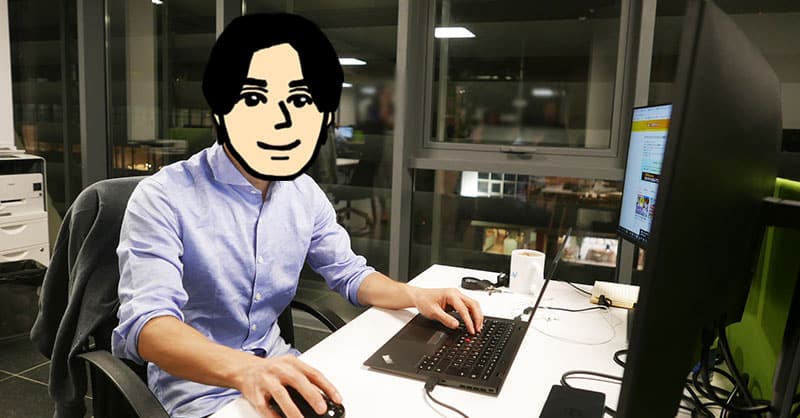 シークレット 鉄平くんのデスク