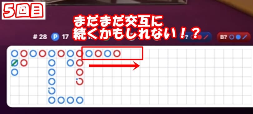 バカラ必勝法実践編5