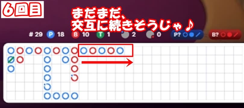 バカラ必勝法実践編8
