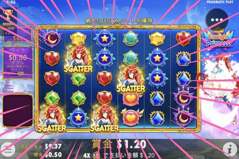 スターライトプリンセス 2回目 ボーナス