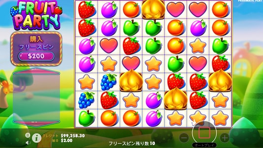 フルーツパーティー 攻略 フリースピン