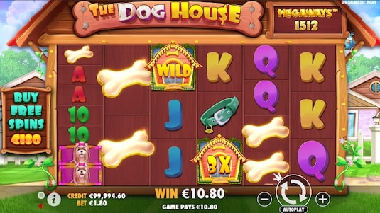 The Dog House Megaways ゲームプレイ1