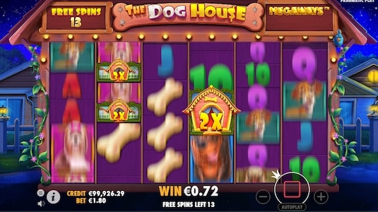 The Dog House Megaways ゲームプレイ6