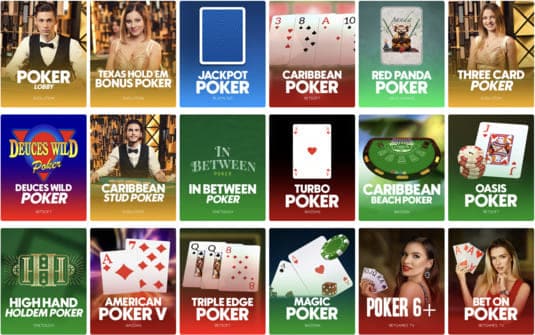 WSMカジノで提供されているおすすめのテーブルゲームを解説しています