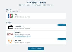 Vプリカ 入金画面1