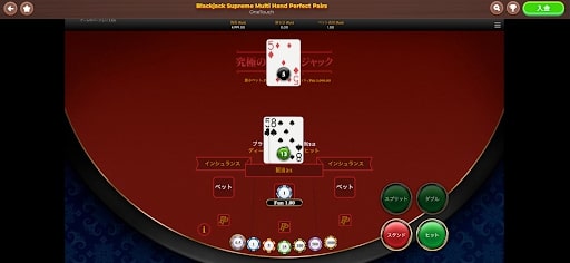 ワザンバカジノテーブルゲーム