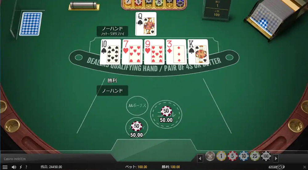 ポーカー 初心者 ポイント
