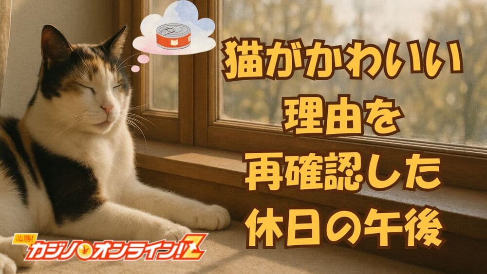 猫がかわいい理由 サムネ