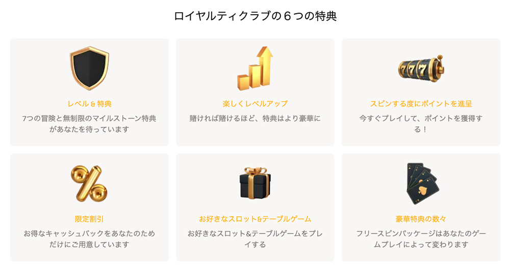 ビットカジノ ロイヤリティークラブ
