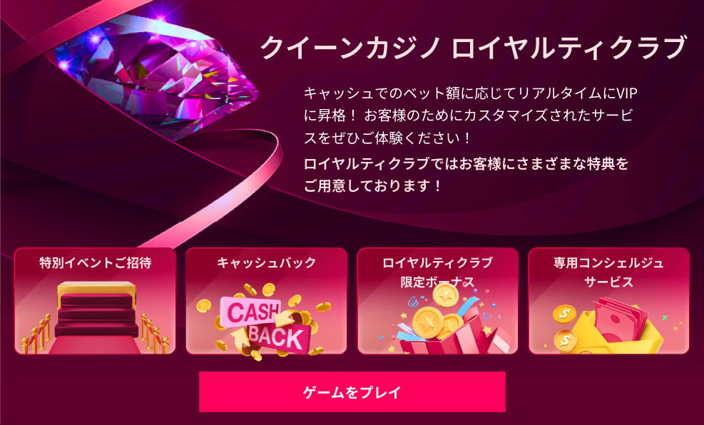 オンラインカジノ VIP 新クイーンカジノ