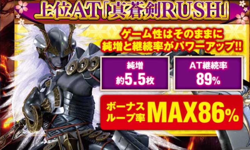スマスロ 新鬼武者3 真蒼剣RUSH