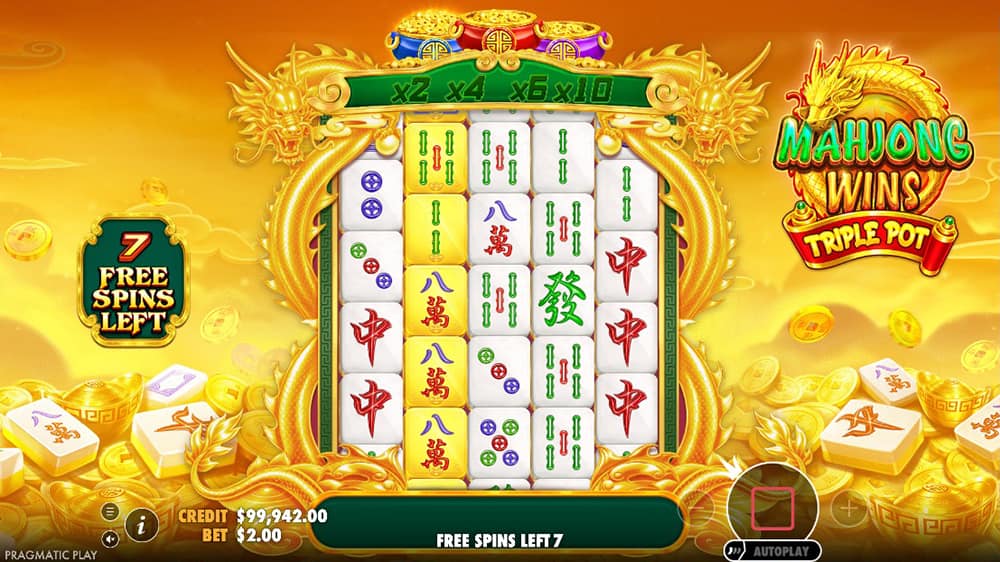 マージャンウィン・トリプルポット 金リール