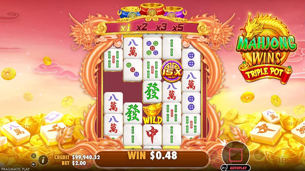 マージャンウィン・トリプルポット ワイルド化